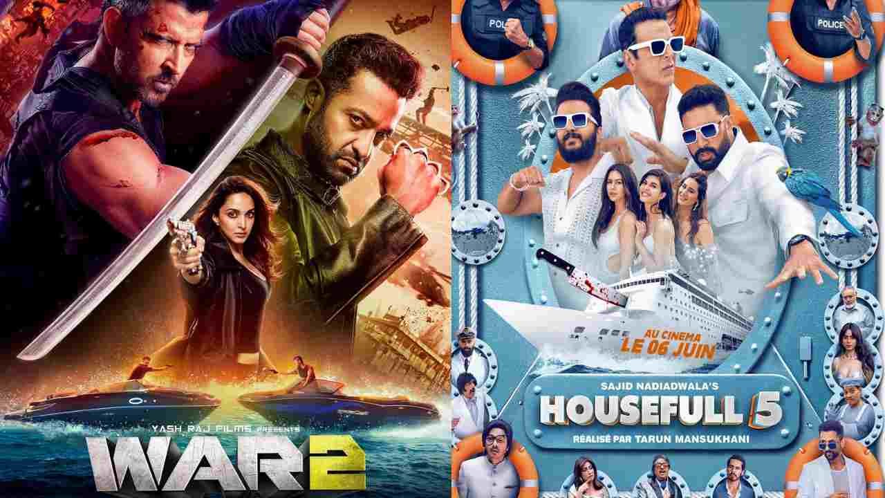 War 2 Box Office Collection Day 7: 35% की गिरावट के बावजूद हाउसफुल 5 पछाड़ा, बनी 2025 की चौथी सबसे बड़ी बॉलीवुड फ़िल्म
